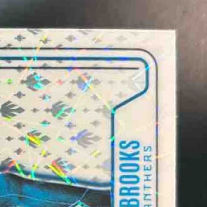2024 Panini Phoenix Jonathon Brooks Contours Lazer RC Carolina Panthers - Sports Cards