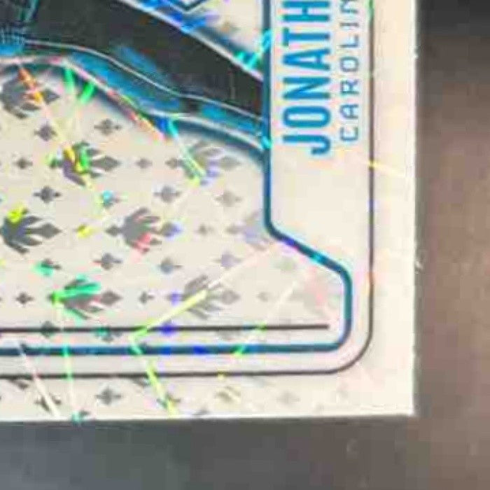 2024 Panini Phoenix Jonathon Brooks Contours Lazer RC Carolina Panthers - Sports Cards