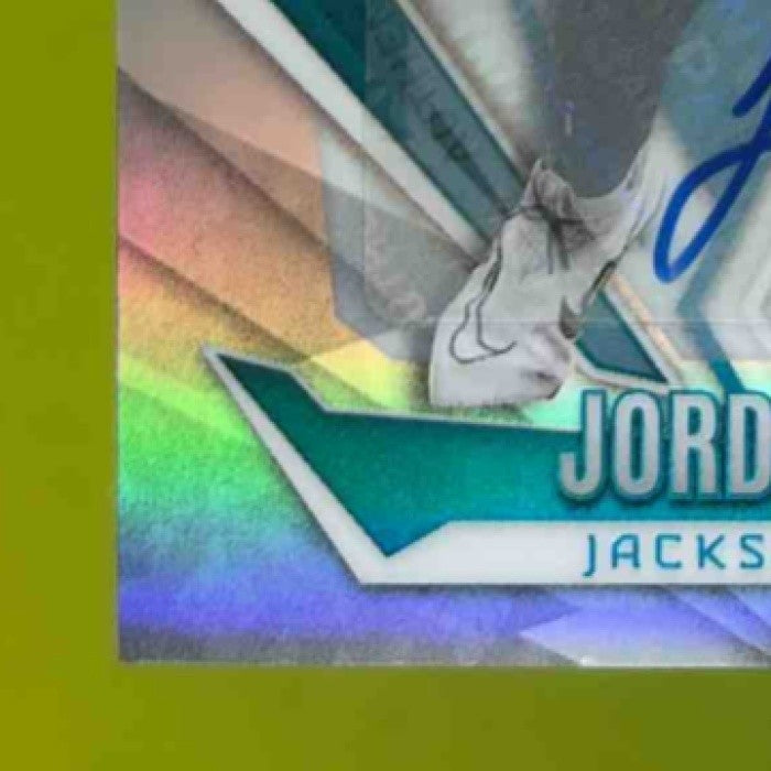 2024 Panini Phoenix Jordan Jefferson Rookie Auto /199 #209 RC Jaguars - Sports Cards