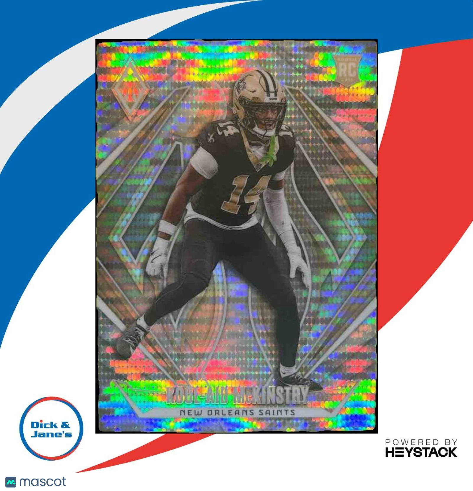 2024 Panini Phoenix Kool-Aid McKinstry Pulsar 128/200 #214 RC New Orleans Saints - Sports Cards