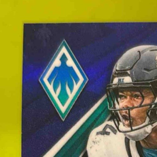 2024 Panini Phoenix Travon Walker Auto Blue /49 #135 Jacksonville Jaguars - Sports Cards