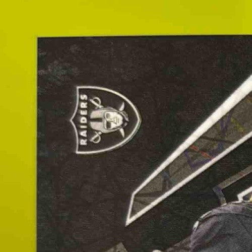 2024 Panini Phoenix Tre Tucker Auto Black Lazer #136 Raiders - Sports Cards