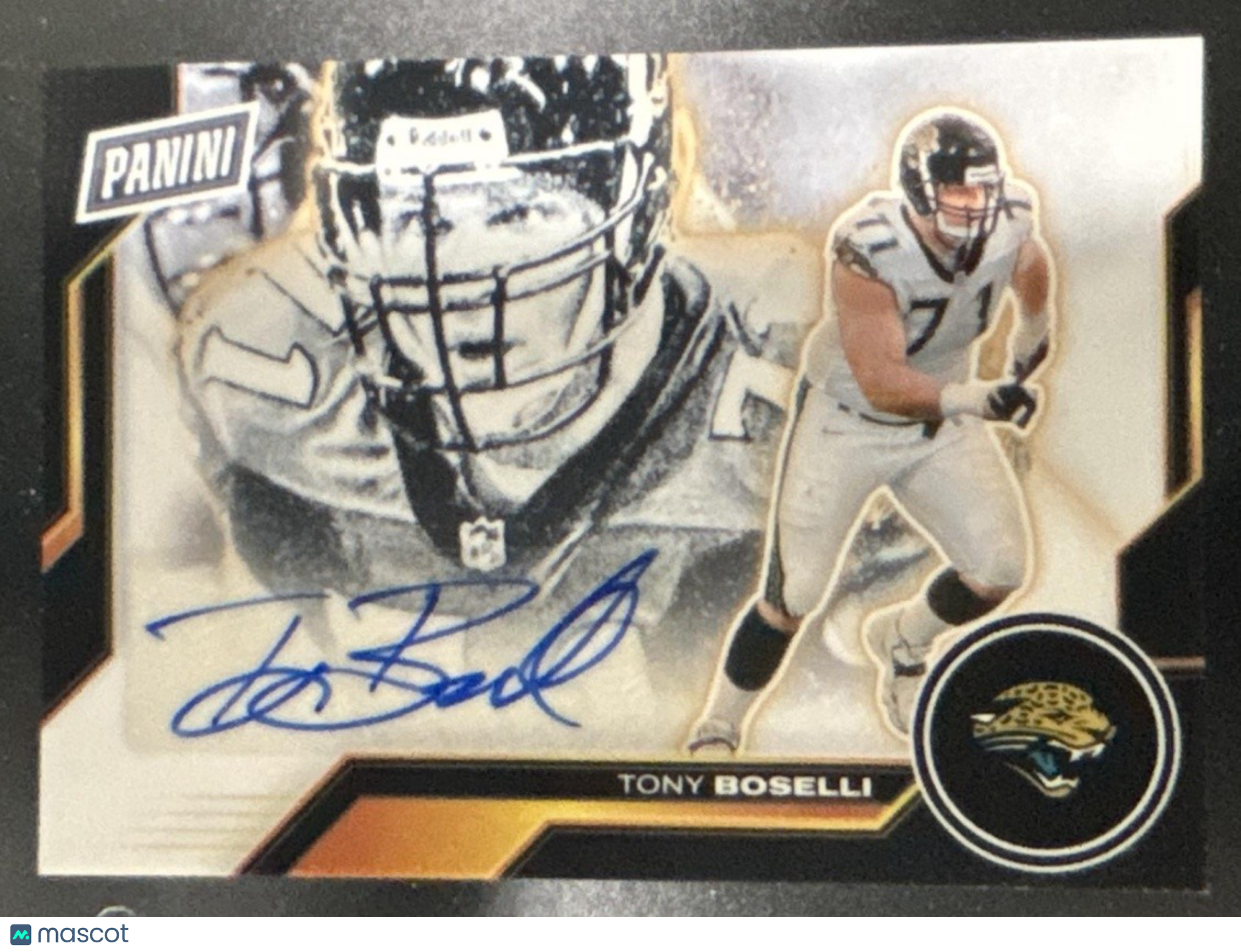 2024 Panini Player of the Day Tony Boselli Auto #TB Jacksonville Jaguars - Sports Cards