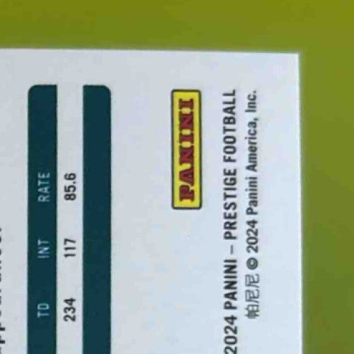 2024 Panini Prestige Donovan McNabb Green Premium Xtra Points /199 #246 Eagles - Sports Cards