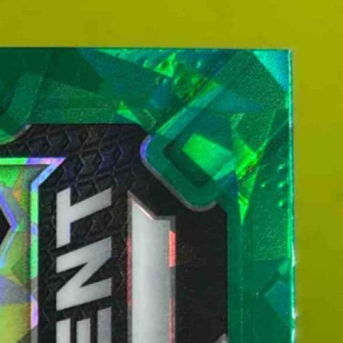 2024 Panini Prizm Bo Nix Emergent Green Ice #3 RC Denver Broncos - Sports Cards