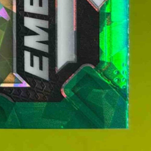 2024 Panini Prizm Bo Nix Emergent Green Ice #3 RC Denver Broncos - Sports Cards