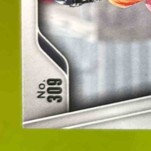 2024 Panini Prizm Bo Nix Orange Lazer #309 RC Denver Broncos - Sports Cards