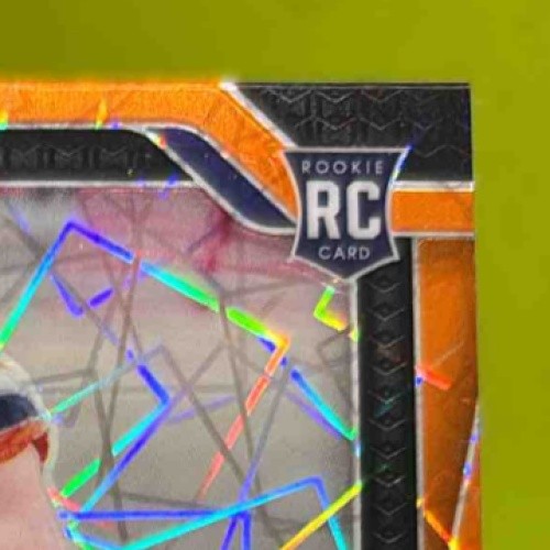 2024 Panini Prizm Bo Nix Orange Lazer #309 RC Denver Broncos - Sports Cards