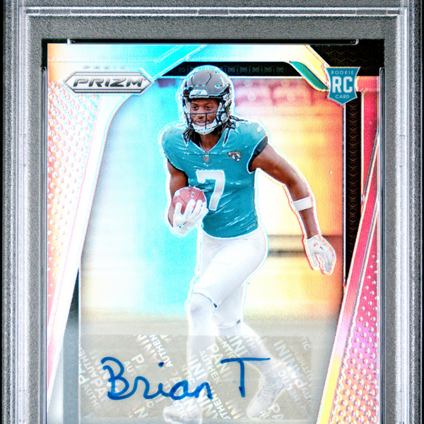 2024 Panini Prizm Brian Thomas JR. Autograph #314 PSA