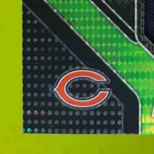 2024 Panini Prizm Caleb Williams Rookie Gear Neon Green Pulsar MEM RC Bears - Sports Cards