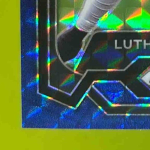 2024 Panini Prizm Collegiate Luther Burden III Blue Finite /89 #198 Tigers - Sports Cards