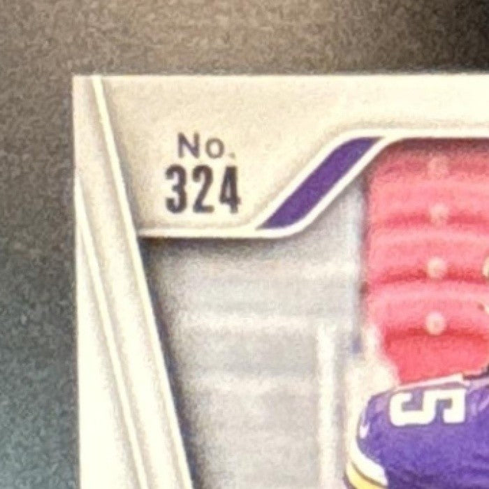 2024 Panini Prizm Dallas Turner Auto Camo /25 #324 RC Minnesota Vikings - Sports Cards