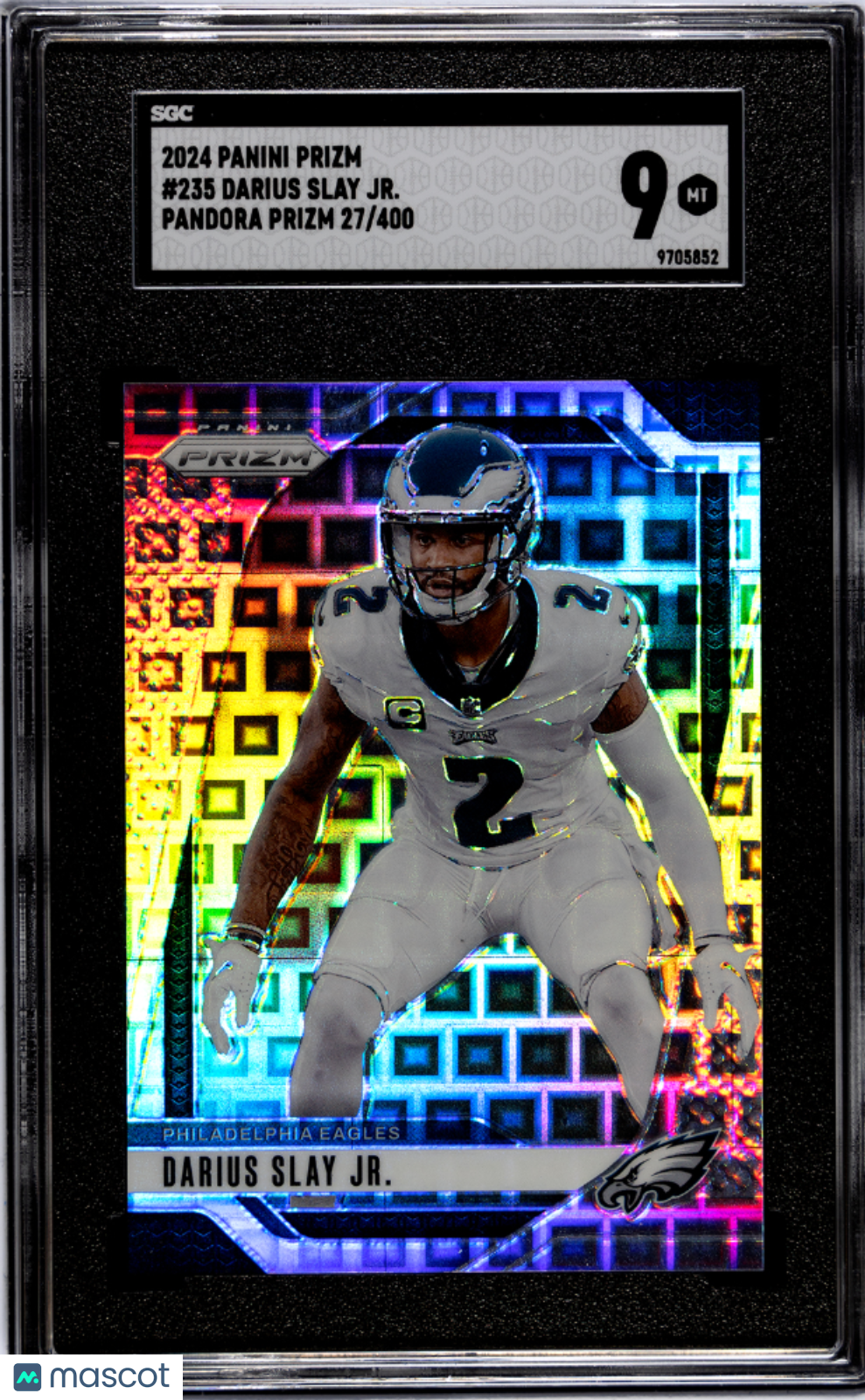 2024 Panini Prizm Darius Slay JR. Pandora /400 #235 SGC 9 - Graded Sports Cards