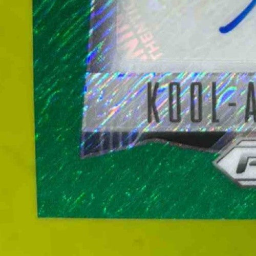 2024 Panini Prizm Deca Kool-Aid McKinstry Signatures Green Shimmer /25 Saints - Sports Cards