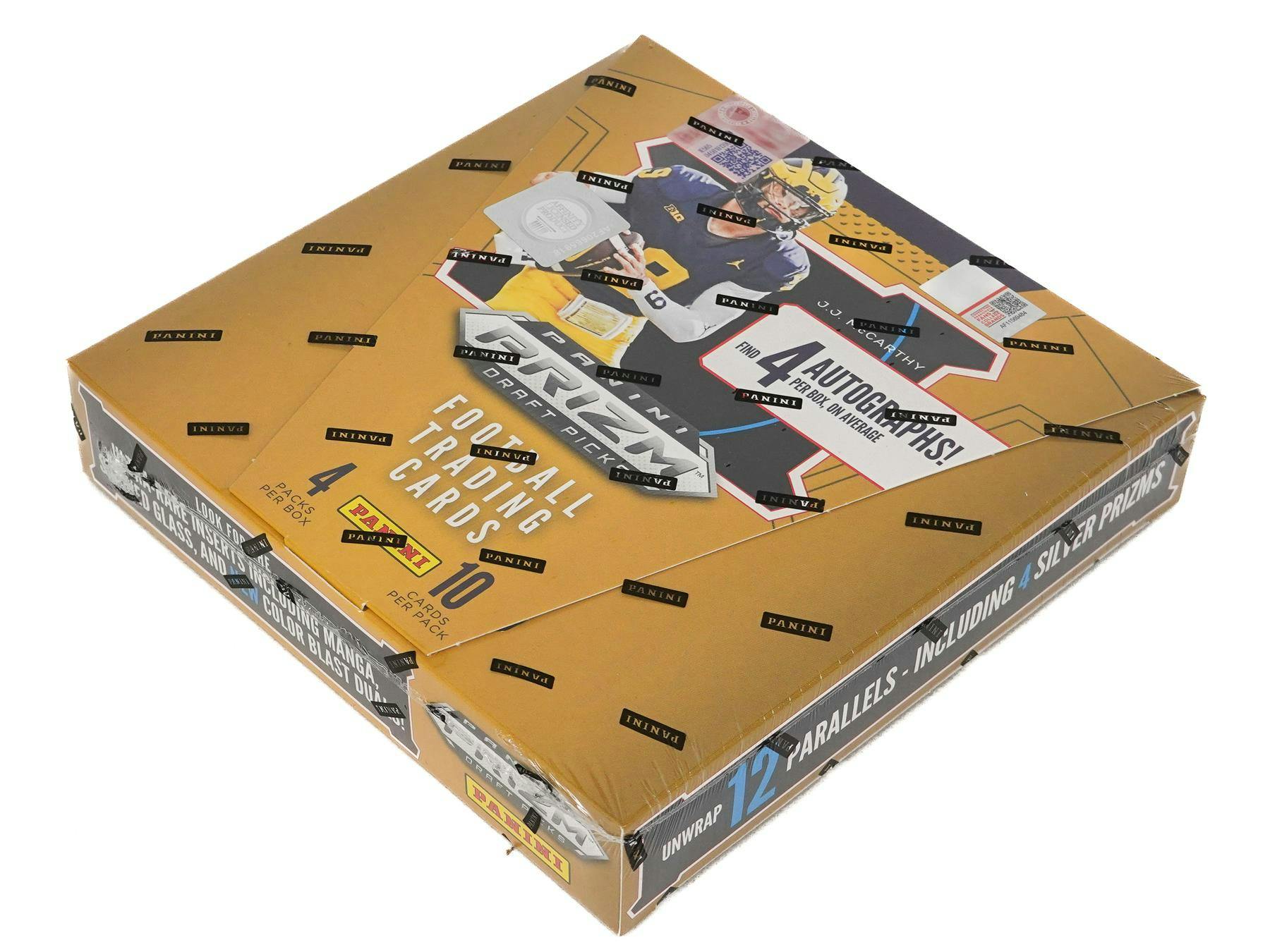 2024 Panini Prizm Draft Picks Football Hobby Box (4 Autos) - NFL Hobby Box