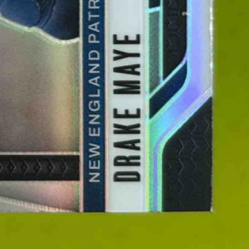 2024 Panini Prizm Drake Maye Silver HOLO #329 RC New England Patriots DJ3 - Sports Cards