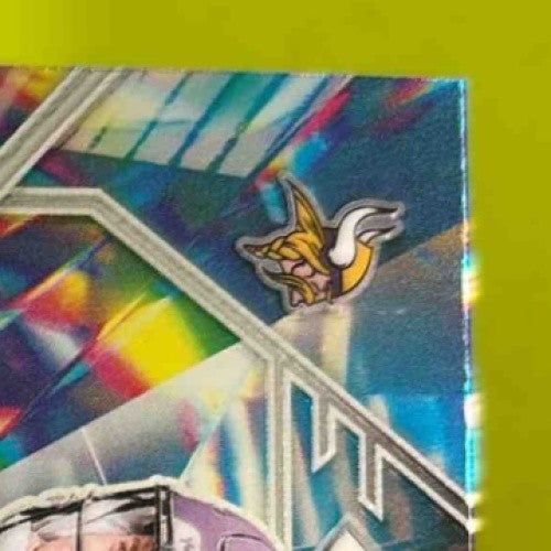 2024 Panini Prizm J.J. McCarthy Prizmatic Green #8 RC Minnesota Vikings - Sports Cards