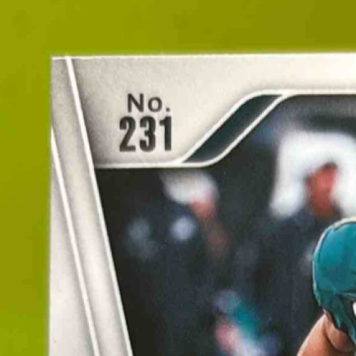 2024 Panini Prizm Jalen Hurts Neon Green Pulsar #231 Philadelphia Eagles - Sports Cards