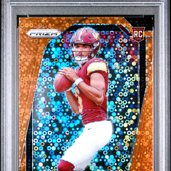 2024 Panini Prizm Jayden Daniels Disco #347 PSA 10