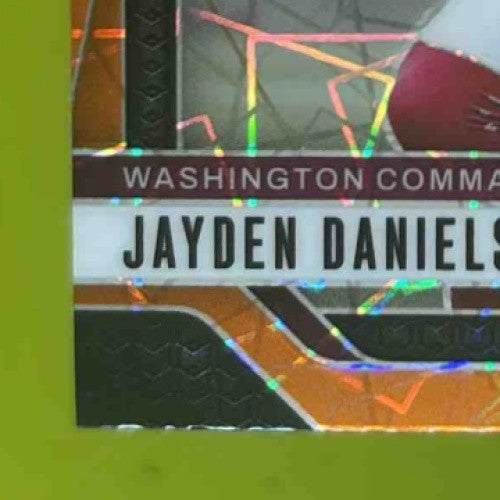 2024 Panini Prizm Jayden Daniels Lazer #347 RC Washington Commanders - Sports Cards