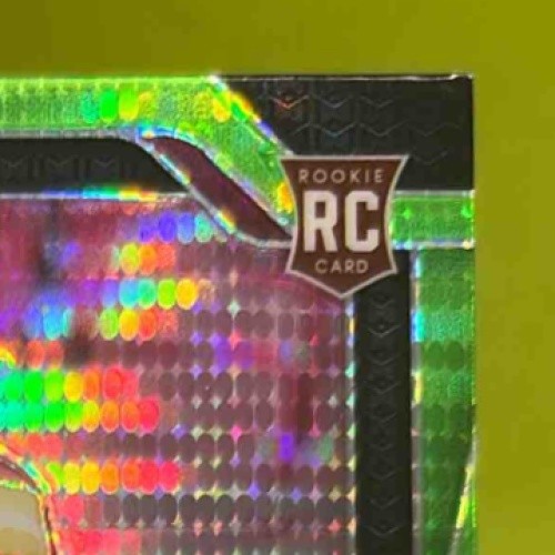 2024 Panini Prizm Jayden Daniels Neon Green Pulsar #347 RC Washington Commanders - Sports Cards