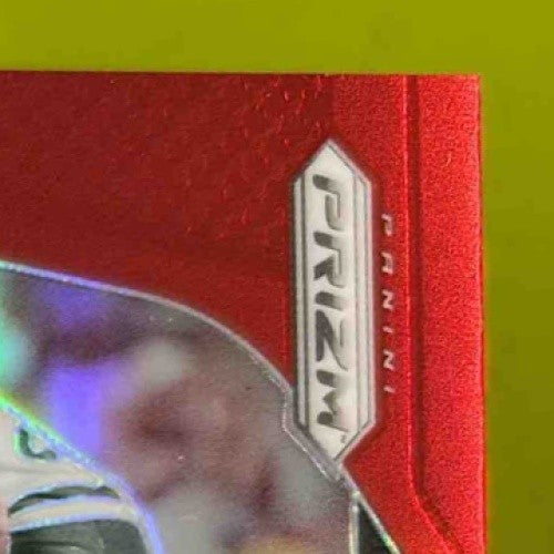 2024 Panini Prizm Joe Namath Red and Yellow 33/44 #228 New York Jets - Sports Cards