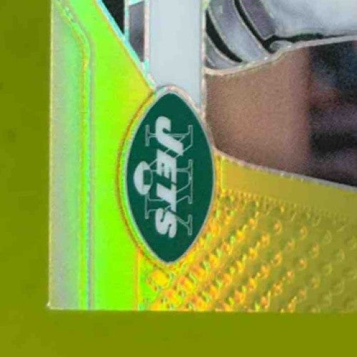 2024 Panini Prizm Joe Namath Red and Yellow 33/44 #228 New York Jets - Sports Cards