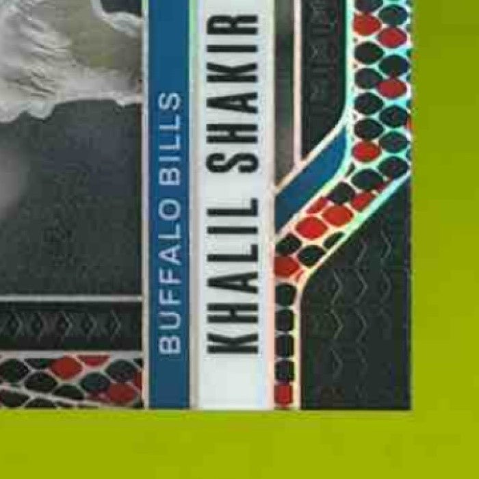 2024 Panini Prizm Khalil Shakir Snakeskin #31 Buffalo Bills - Sports Cards