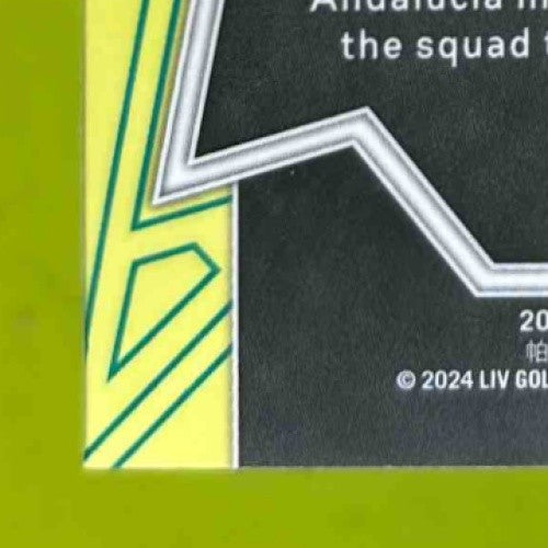 2024 Panini Prizm LIV Eugenio Chacarra Break Teal Prizms 25/199 #10 Fireballs GC - Sports Cards