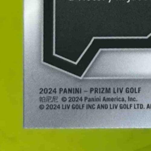 2024 Panini Prizm LIV Golf Danny Lee TRUE Red 48/149 #45 Iron Heads GC - Sports Cards