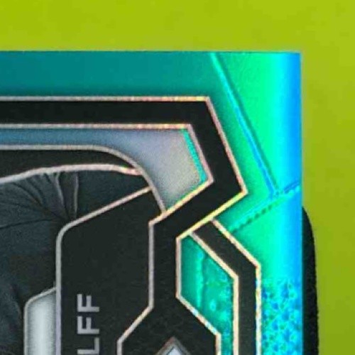 2024 Panini Prizm LIV Golf Matthew Wolff Teal 1/199 #11 RangeGoats GC - Sports Cards