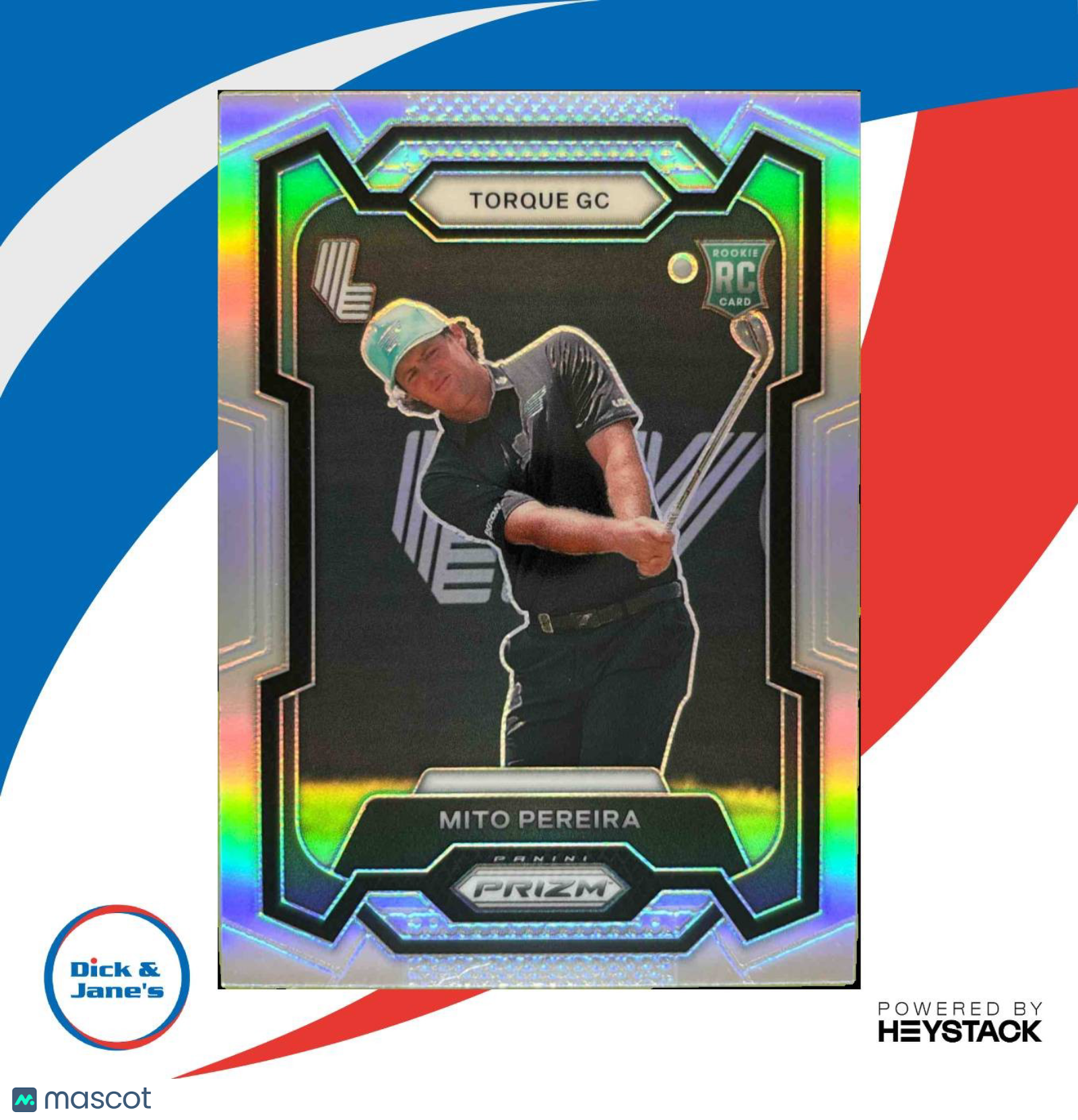 2024 Panini Prizm LIV Golf Mito Pereira Silver #33 Torque GC - Sports Cards