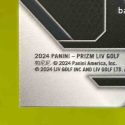 2024 Panini Prizm LIV Golf Team Crushers Red /149 #58 Bryson DeChameau C Howell - Sports Cards