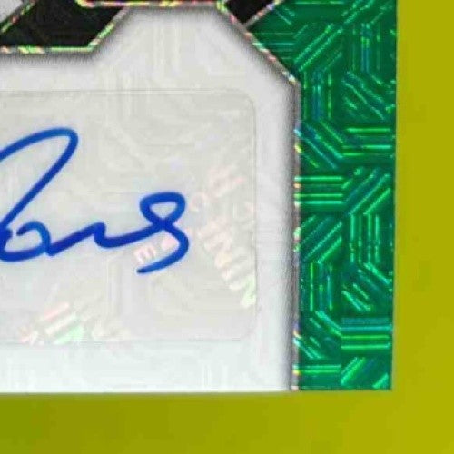 2024 Panini Prizm LIV Matt Jones Signatures Green Mojo 29/54 Auto Ripper GC - Sports Cards