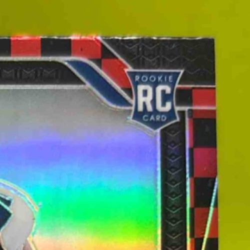 2024 Panini Prizm Marshawn Kneeland Black and Red Checker #373 RC Dallas Cowboys - Sports Cards