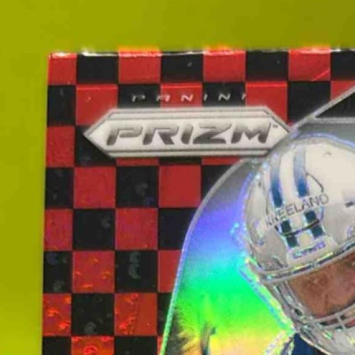 2024 Panini Prizm Marshawn Kneeland Black and Red Checker #373 RC Dallas Cowboys - Sports Cards