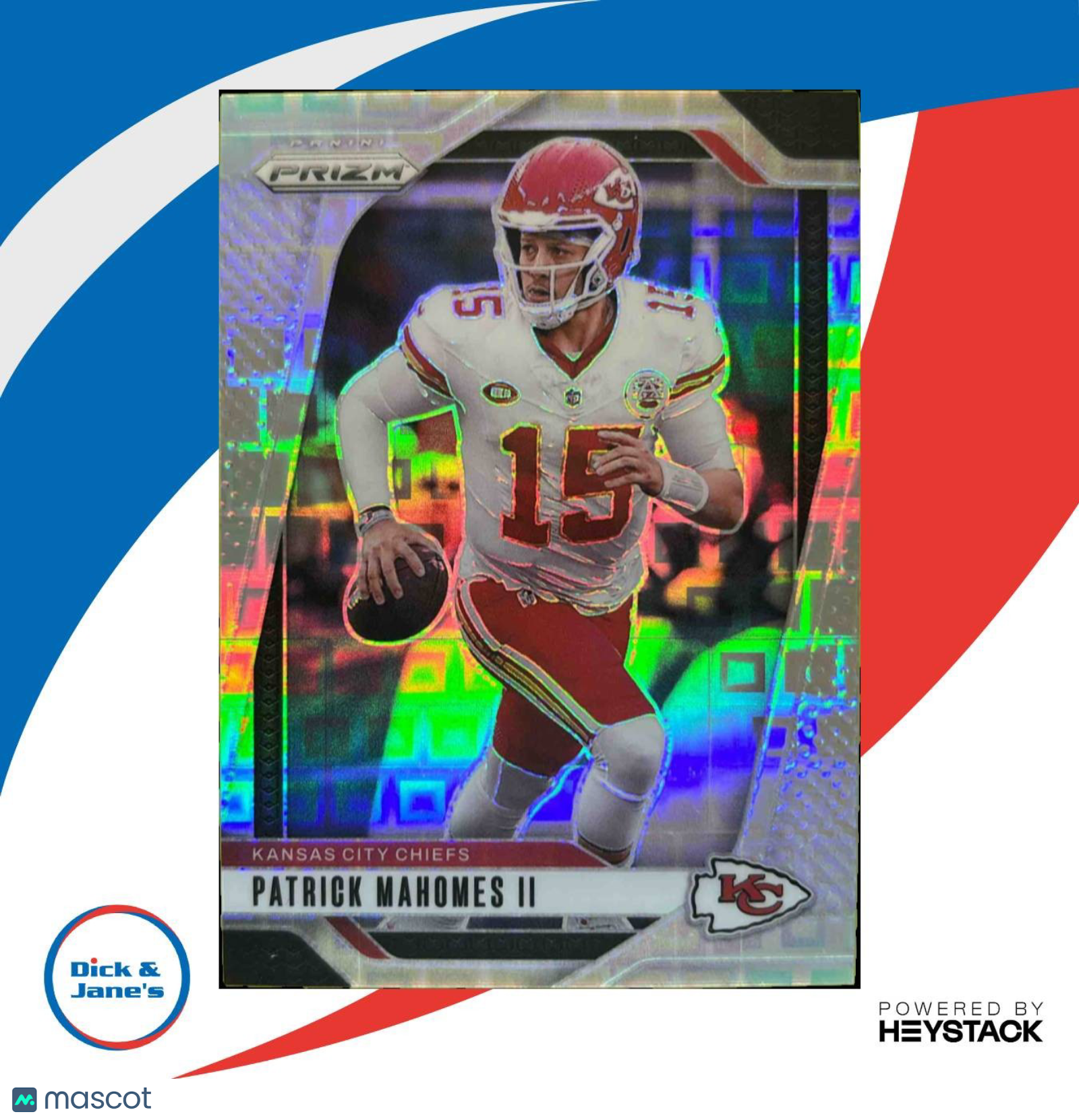 2024 Panini Prizm Patrick Mahomes II Pandora 304/400 #138 Kansas City Chiefs - Sports Cards