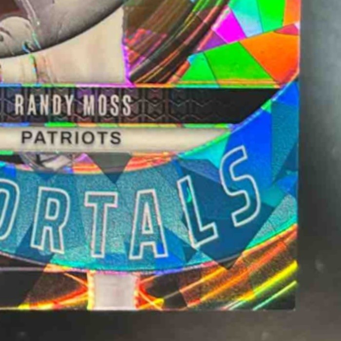 2024 Panini Prizm Randy Moss Portals Blue Ice /99 #3 - Sports Cards