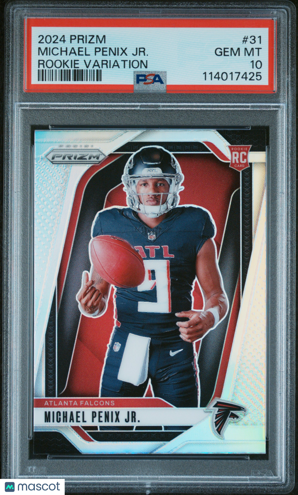 2024 Panini Prizm Rookie Variation Michael Penix JR. #31 PSA 10 - Graded Sports Cards