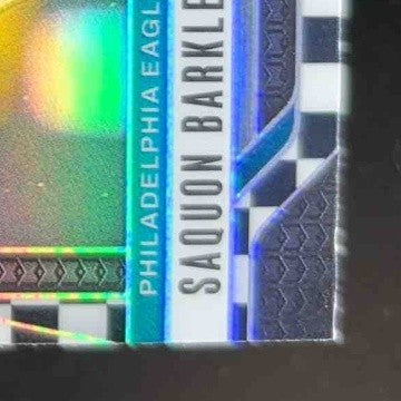 2024 Panini Prizm Saquon Barkley Black and White Checker Philadelphia Eagles - Sports Cards