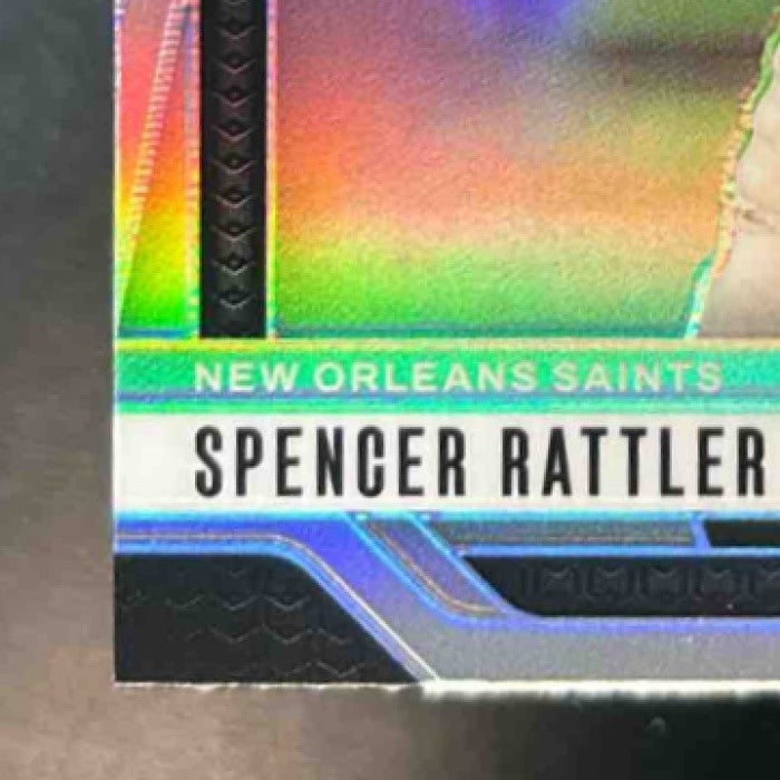 2024 Panini Prizm Spencer Rattler Silver #388 RC New Orleans Saints - Sports Cards