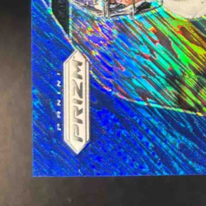 2024 Panini Prizm Zay Flowers Auto Blue Shimmer /25 #21 Baltimore Ravens - Sports Cards