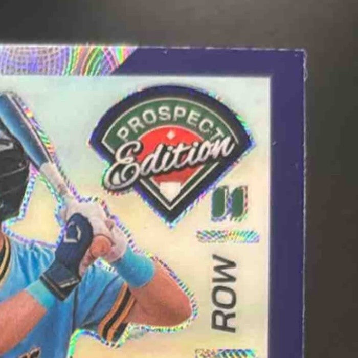 2024 Panini Prospect Edition Brayden Taylor Signature Purple Scope /49 #102 Auto - Sports Cards