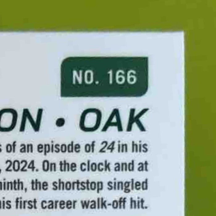 2024 Panini Prospect Edition Jacob Wilson Ticket /99 #166 Oakland Athletics - Sports Cards
