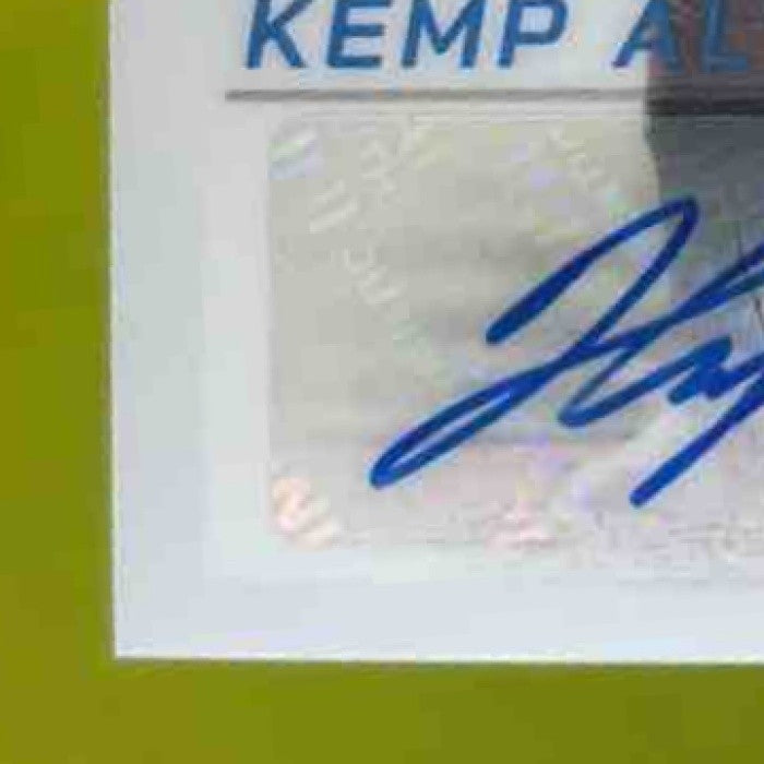 2024 Panini Prospect Edition Kemp Alderman Ticket Signatures #127 Auto Marlins - Sports Cards