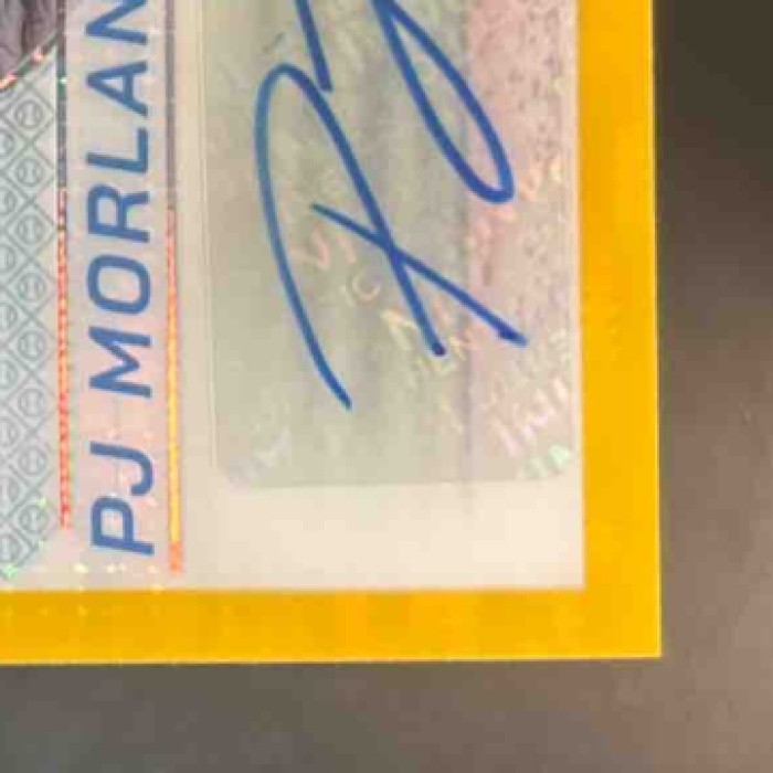 2024 Panini Prospect Edition PJ Morlando Signature Gold Pulsar 1/10 Auto Marlins - Sports Cards