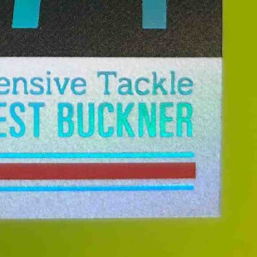 2024 Panini Score DeForest Buckner Top 100 #71 Indianapolis Colts - Sports Cards