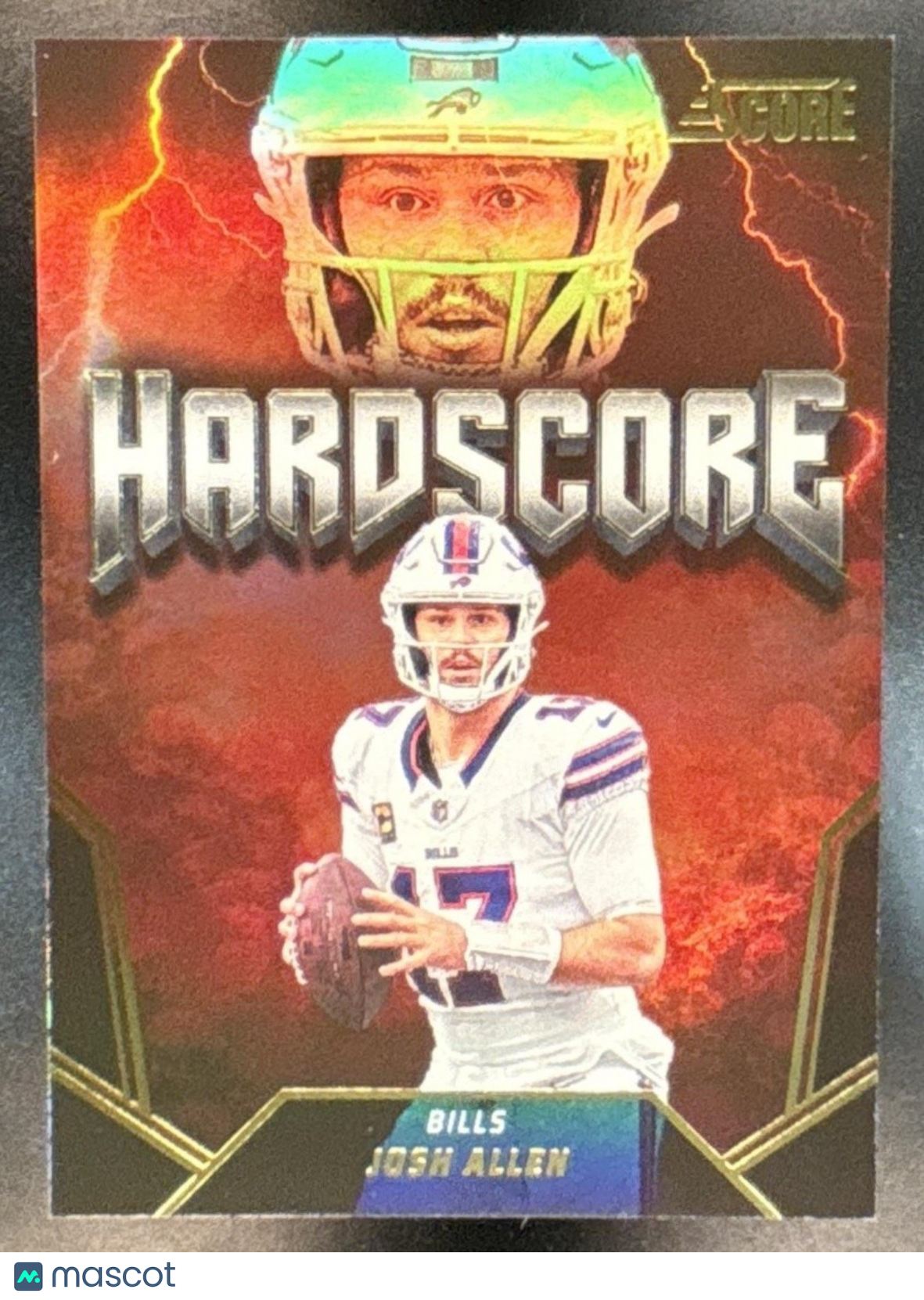 2024 Panini Score Josh Allen Hardscore #HS-JAN Buffalo Bills - Sports Cards
