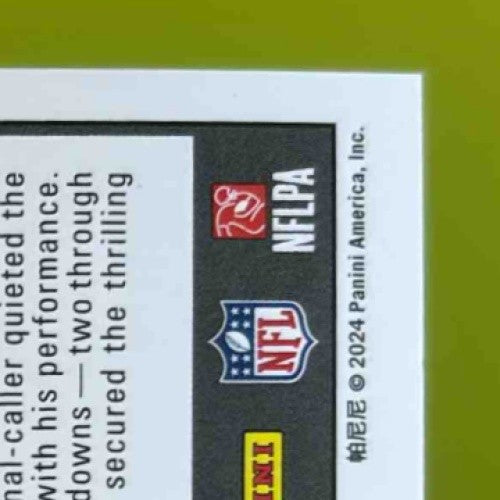 2024 Panini Score Michael Penix Jr. Ellipse 156/299 #323 RC Atlanta Falcons - Sports Cards