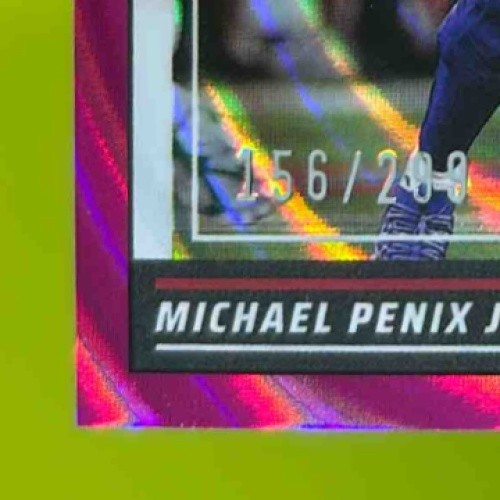 2024 Panini Score Michael Penix Jr. Ellipse 156/299 #323 RC Atlanta Falcons - Sports Cards